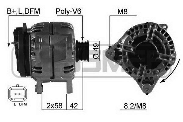 ERA 210567 Alternator