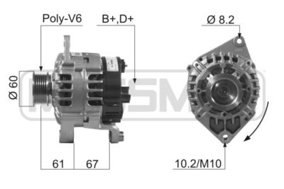 Alternator ERA 210586