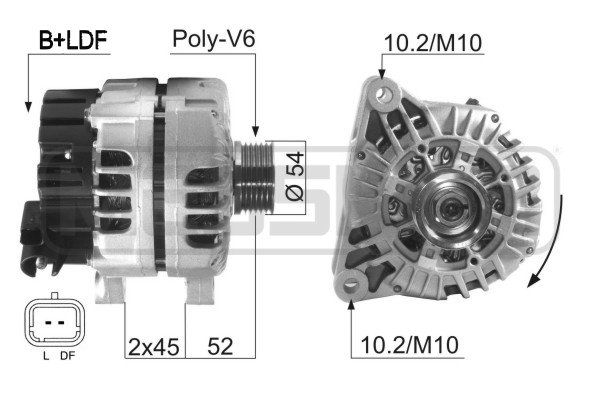 ERA 210604 Alternator