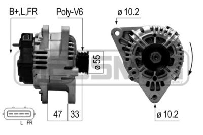 Alternator ERA 210646