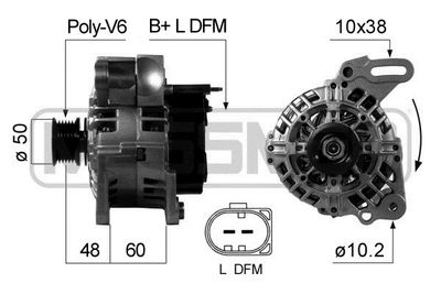 Alternator ERA 210671