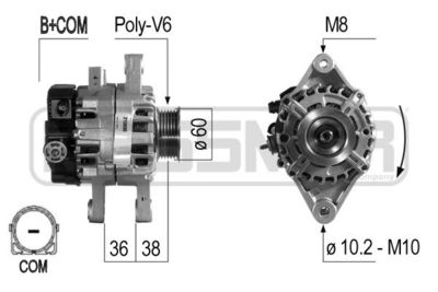 Alternator ERA 210690