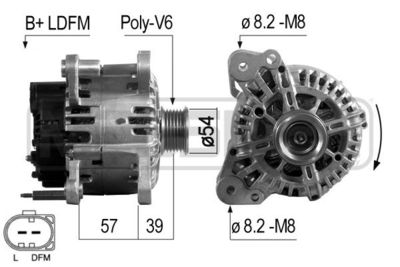 Alternator ERA 210699