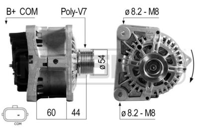Alternator ERA 210700