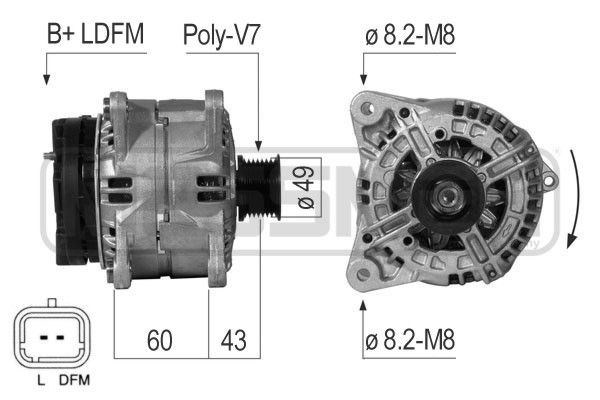 ERA 210719 Alternator