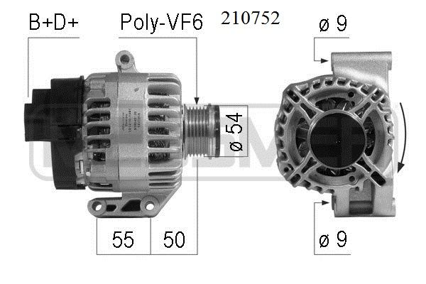 ERA 210752 Alternator