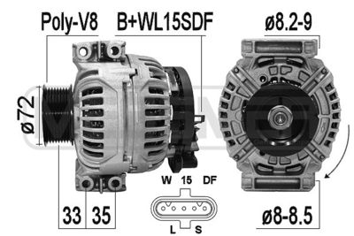 Alternator ERA 210817