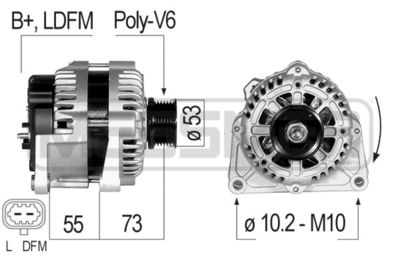 Alternator ERA 210827