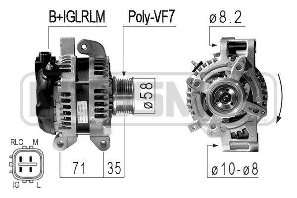 ERA 210842 Alternator