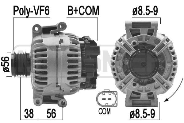 ERA 210850 Alternator