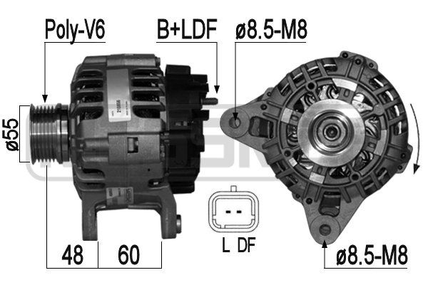 ERA 210856 Alternator