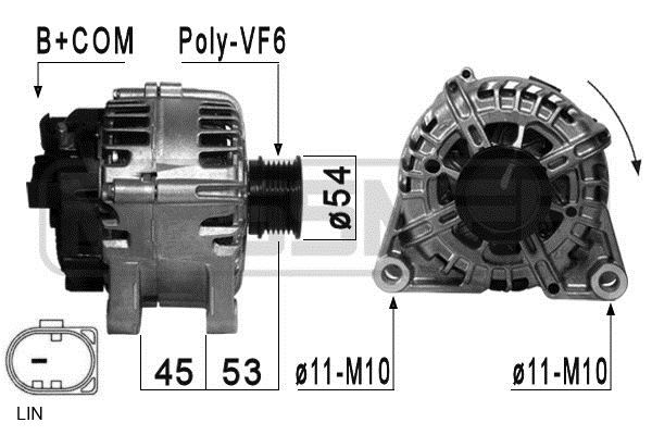 ERA 210876 Alternator