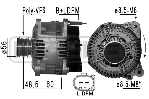 ERA 210898 Alternator