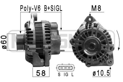 Alternator ERA 210909
