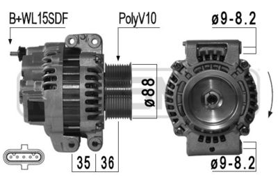 Alternator ERA 210917