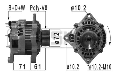 Alternator ERA 210925