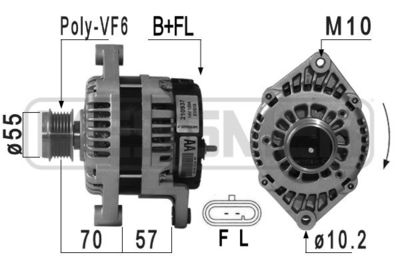 Alternator ERA 210937