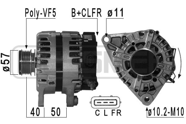 ERA 210942 Alternator
