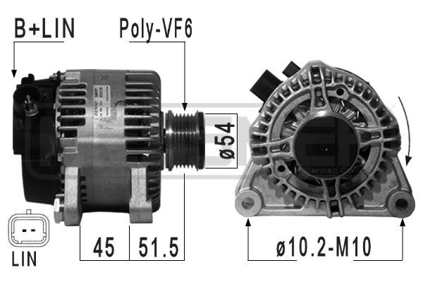ERA 210946 Alternator