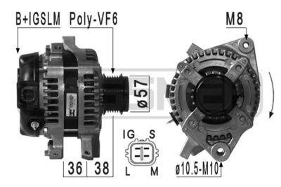 Alternator ERA 210978