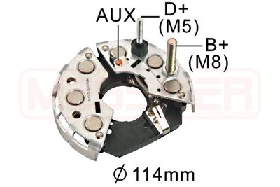 Rectifier, alternator ERA 215324