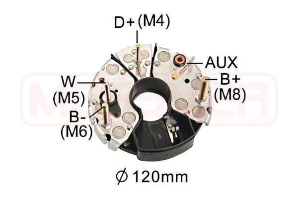 ERA 215359 Rectifier, alternator