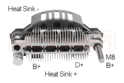 Rectifier, alternator ERA 215587