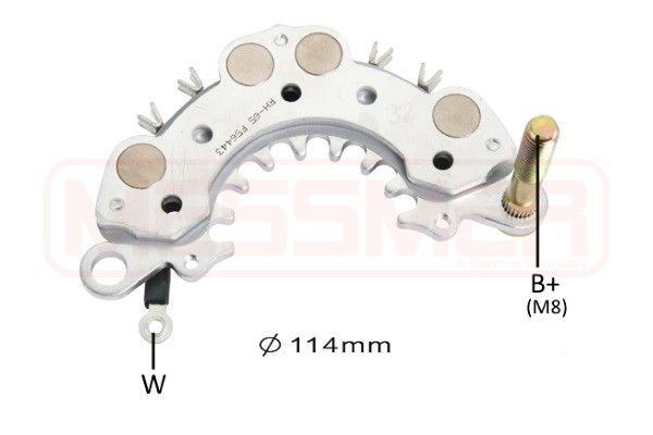 ERA 215924 Rectifier, alternator