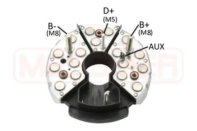 Rectifier, alternator ERA 216021