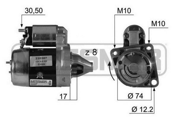 ERA 220387 Starter