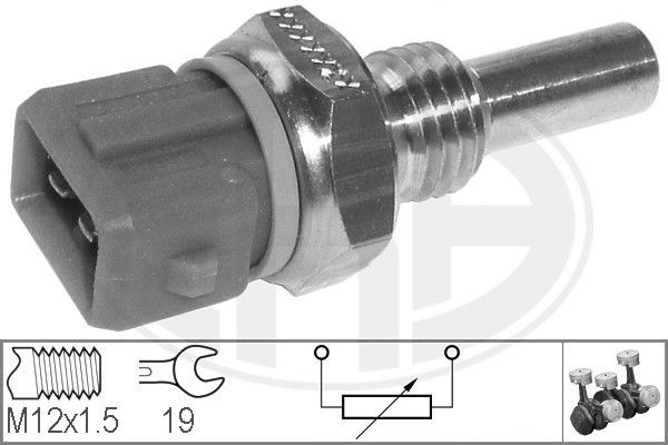 ERA 330122 Sensor, coolant temperature