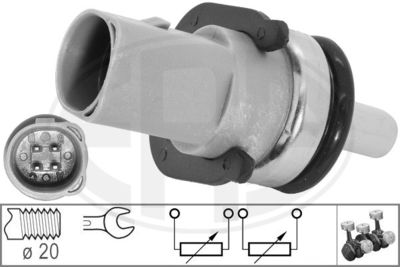 Sensor, coolant temperature ERA 330141