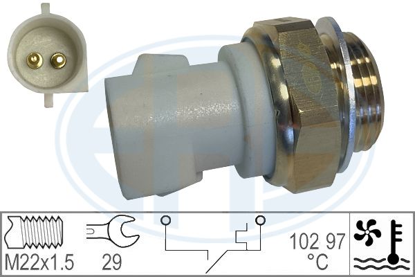 ERA 330185 Temperature Switch, radiator fan