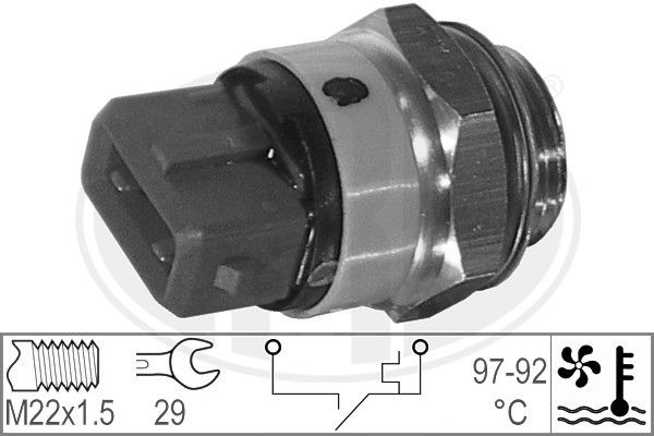 ERA 330188 Temperature Switch, radiator fan