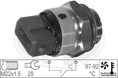 Temperature Switch, radiator fan ERA 330188