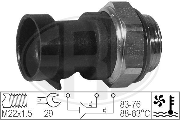 ERA 330221 Temperature Switch, radiator fan