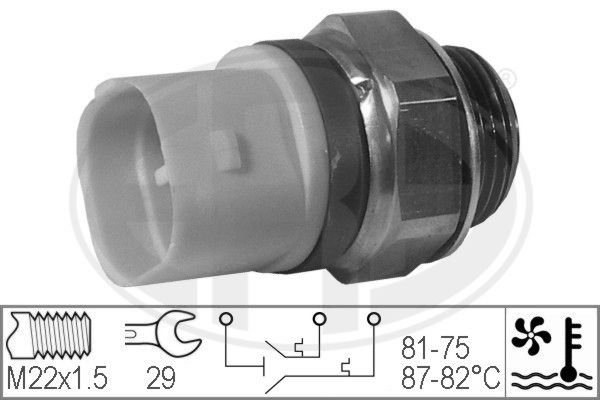ERA 330222 Temperature Switch, radiator fan