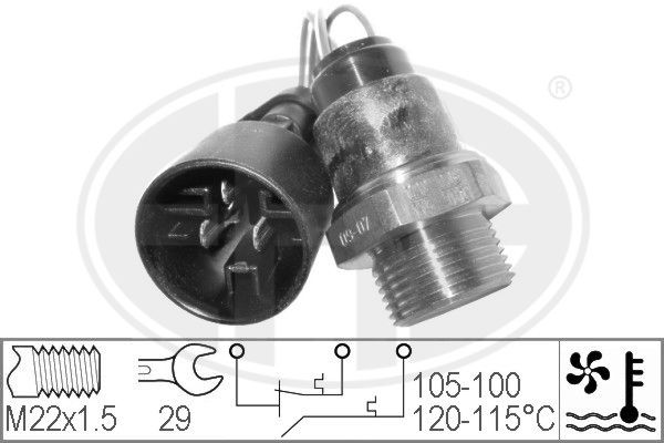 ERA 330225 Temperature Switch, radiator fan