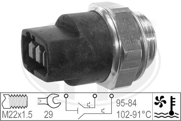 ERA 330268 Temperature Switch, radiator fan