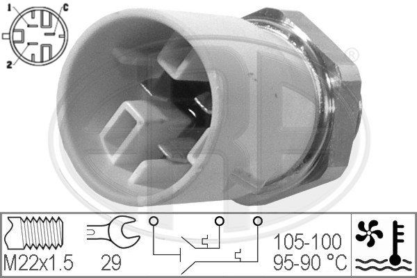 ERA 330300 Temperature Switch, radiator fan
