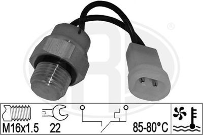 Temperature Switch, radiator fan ERA 330879