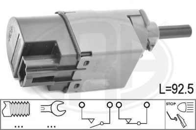 Switch, clutch control (cruise control) ERA 330937