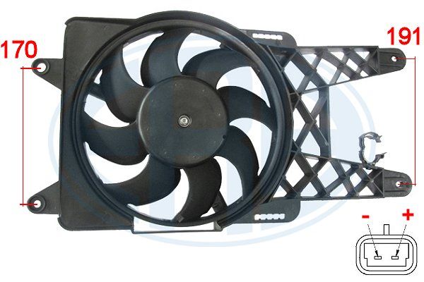 ERA 352000 Fan, engine cooling