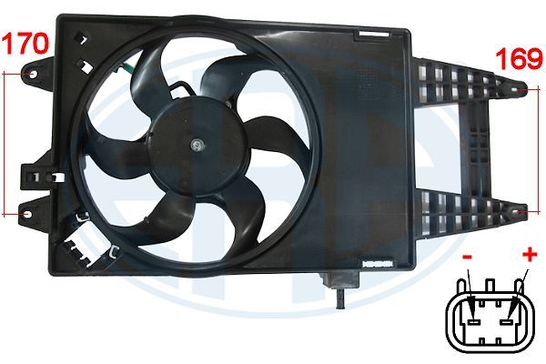 ERA 352004 Fan, engine cooling