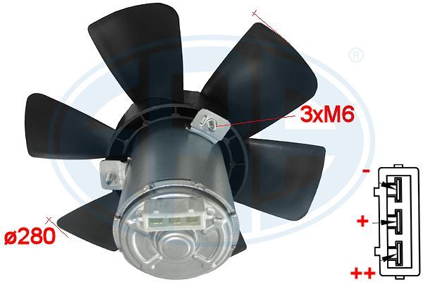 ERA 352021 Fan, engine cooling