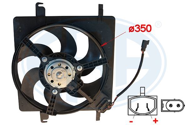 ERA 352022 Fan, engine cooling