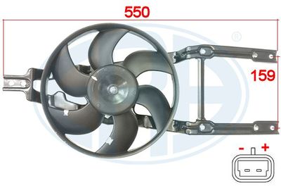 Fan, engine cooling ERA 352052
