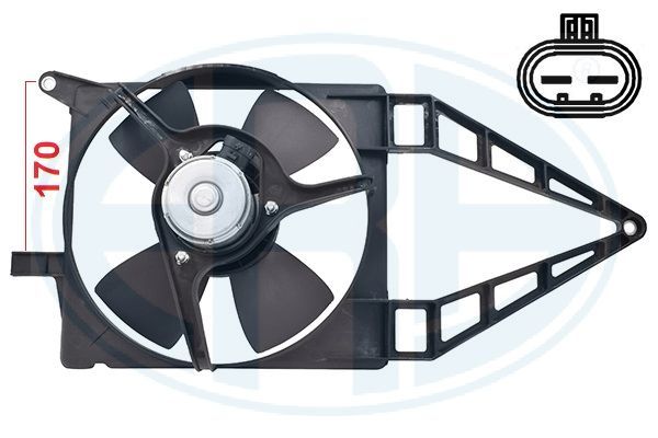 ERA 352080 Fan, engine cooling