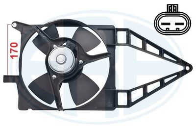 Fan, engine cooling ERA 352080