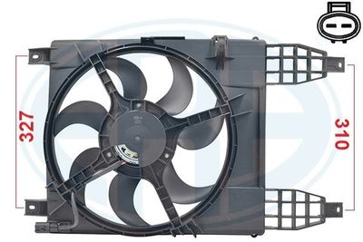 Fan, engine cooling ERA 352088
